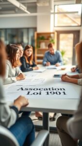 Association loi 1901 : statut, création et fonctionnement