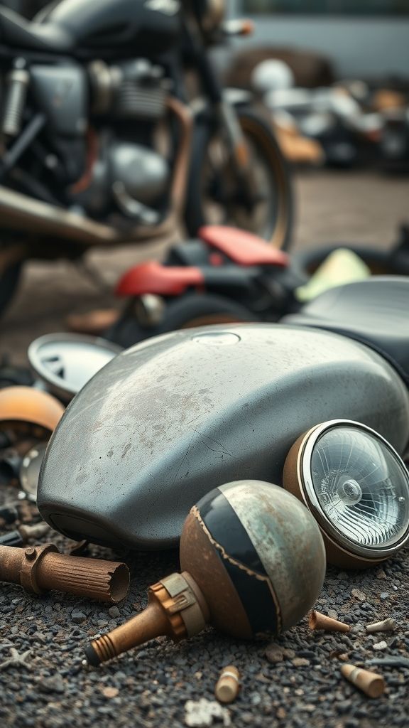 Casse moto : trouver des pièces et réparer facilement 1 casse moto