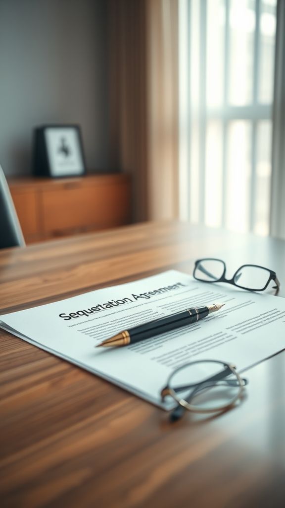 Convention de séquestre : sécurité et fonctionnement 6 convention de séquestre