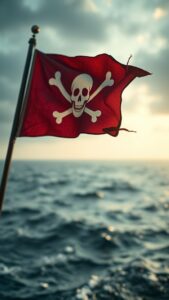Drapeau pirate (Jolly Roger) : histoire, symboles et signification