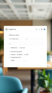 Google Forms : Guide Complet pour Créer et Analyser Vos Questionnaires