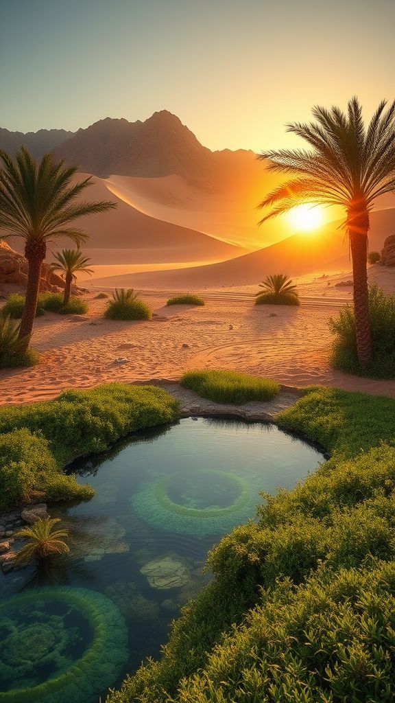 Oasis : types, importance et menaces ⚡ 7 oasis