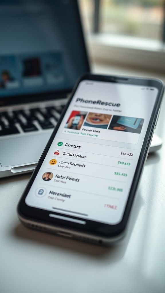 Phonerescue : récupérer vos données perdues facilement 1 phonerescue