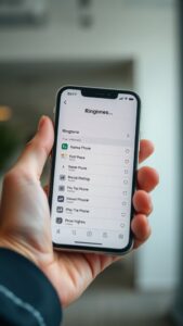 Sonnerie iphone : choisissez et personnalisez facilement