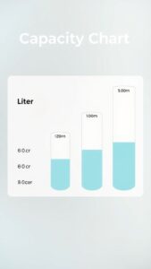 Tableau des litres : conversion et équivalences
