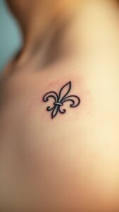 Tatouage fleur de lys : signification, styles et conseils
