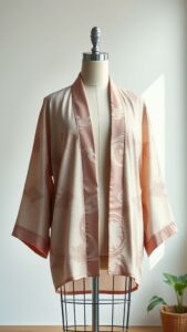 Veste kimono : élégance et confort modernes