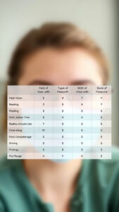 Verres progressifs : tableau comparatif pour bien choisir
